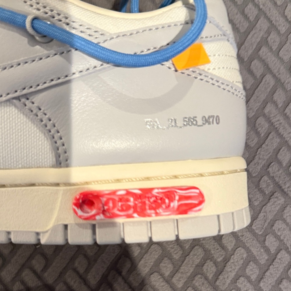 Brand New Nike/Off-White Sz 10 Dunk Low Lot 5 of 50 - Picture 4 of 7